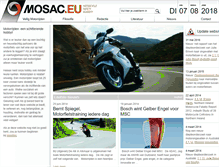 Tablet Screenshot of mosac.eu